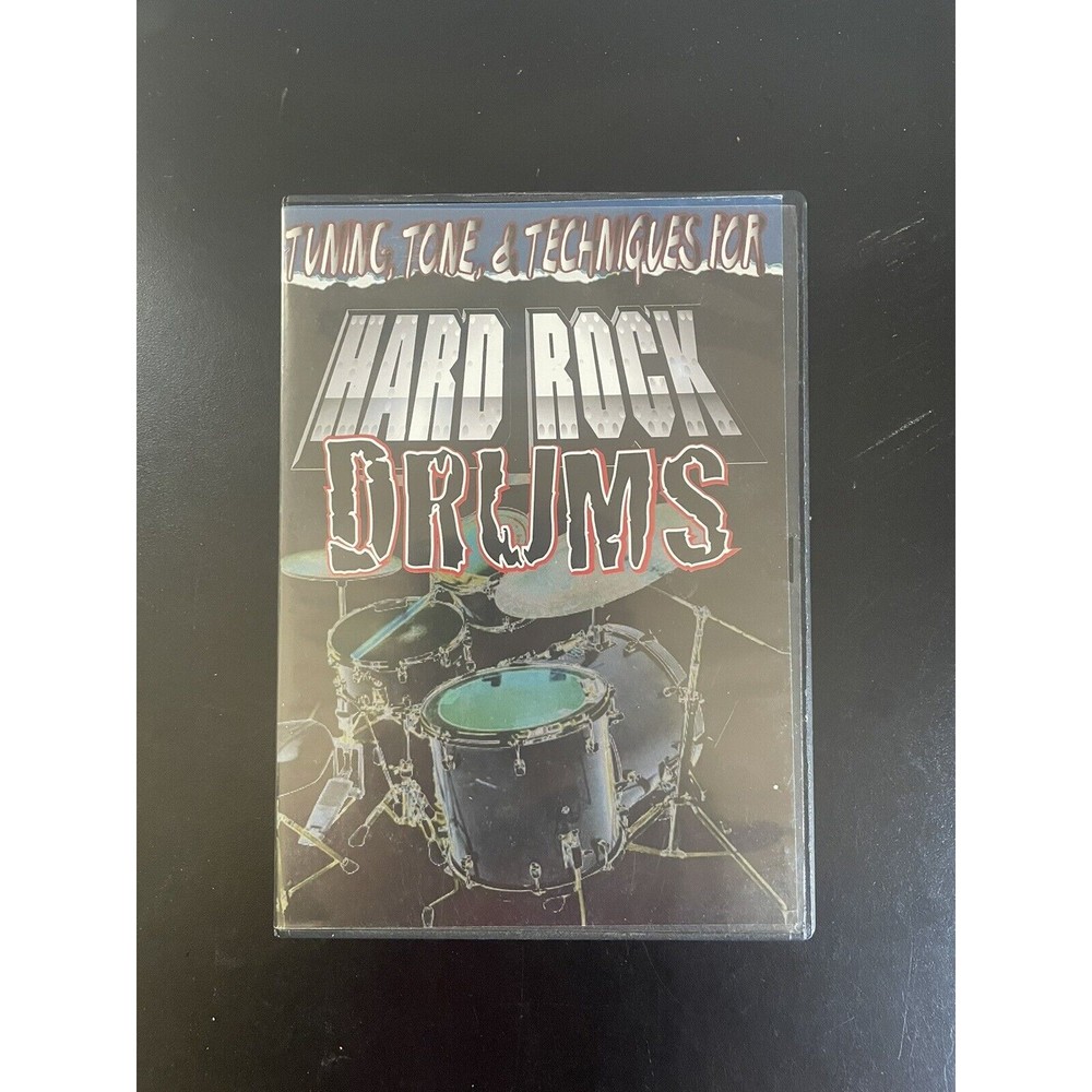 Hard Rock Drums (DVD, 2004) Tuning, Tone, & Techniques for Hard Rock Drums
